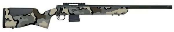 Mossberg MVP LR 5.56/.223, 20" Barrel, Benchrest Adjustable Comb, KUIU Camo Stock, Blued, 10rd