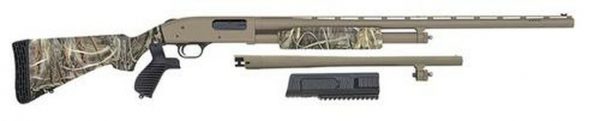 Mossberg 500 FLEX Pump 12 Ga, 28" Barel, Tan, Realtree Max-4, 6rd