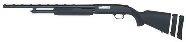 Mossberg 500 L-Series Pump 20ga 22" 3" Black Synthetic Adjustable Stock Left Hand