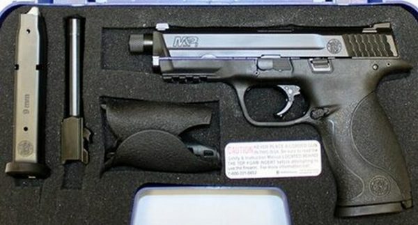 Smith & Wesson M&P9 Pistol, Extra Threaded Barrel, Silencer Ready, 17 Rnd Mag - Image 2