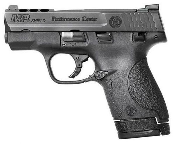 Smith & Wesson M&P 9 Performance Center Shield 9mm 3" Ported Barrel Tritium Night Sights