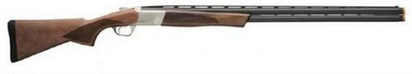 Browning Cynergy CX, Over/Under, 12 Ga, 3" Chamber, 30" Barrels, Silver Receiver, Walnut Stock, 2Rd