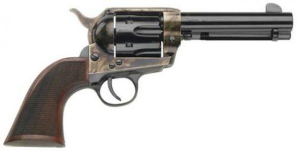 Traditions Black Powder Frontier 1873 Single Action Revolver .357 Magnum 5.5" Barrel Case Hardened Finish Checkered Walnut Grip