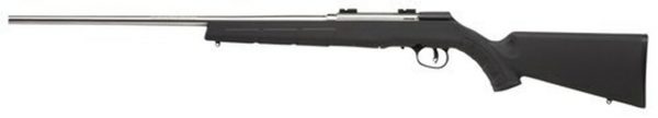 Savage A22 FSS .22 LR, 22" Barrel, Synthetic Black Stock, Stainless Steel, 10rd - Image 2