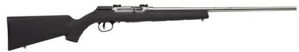 Savage A22 FSS .22 LR, 22" Barrel, Synthetic Black Stock, Stainless Steel, 10rd