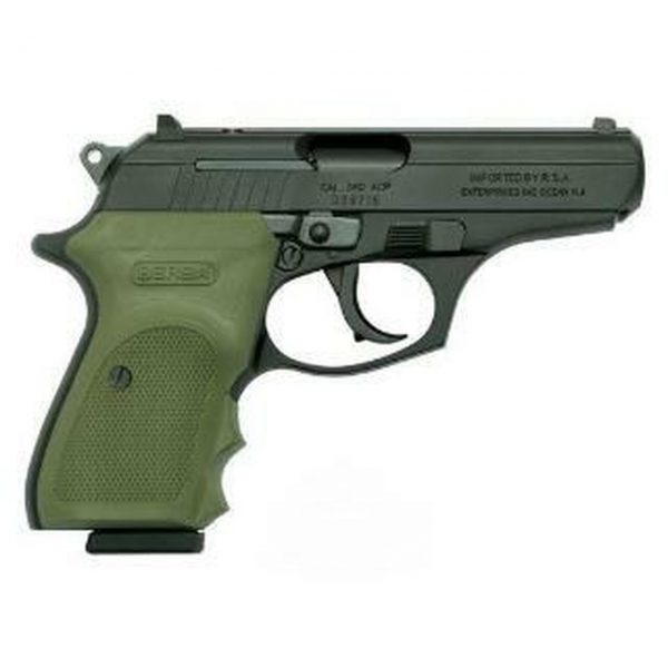 Bersa Thunder 380 Combat Plus, .380 ACP, 3.5", 15rd, Olive Grips