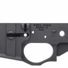 Spikes Pineapple Grenade Stripped Lower, Multi-Cal, Black Hardcoat Anodized
