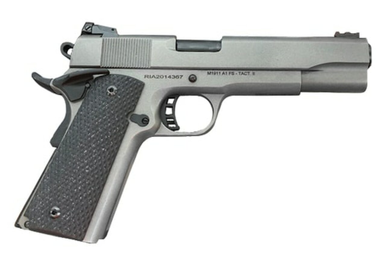 Buy Rock Island Armory Ultra 10 1911 10mm 5″ Barrel Gray Cerakote G10 Grips 8rd Online For Sale 7552