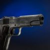 Auto Ordnance, Victory Girls 1911, Full Size Pistol, 45 ACP, 5" Barrel, Steel Frame, Checkered Wood Grips with U.S. Logo, 7Rd, Armor Black and Gunmetal Gray Cerakote Finish - Image 2