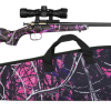 Crickett Synthetic 22LR, 16.125" Barrel, Synthetic Muddy Girl Stock, Blued