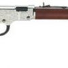 Henry Silver Eagle 22LR 20" Octagon Barrel Engraved Receiver, Fancy Walnut Stock