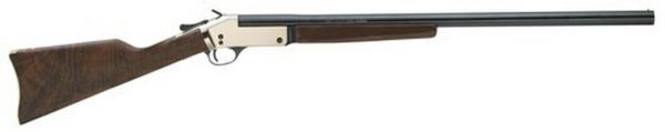 Henry Single Shot, Break-Open 12 Ga, 28" Barrel, 3.5", American Walnut, Brass