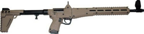 Keltec Sub-2000 9mm Beretta 92 Mags 16" Barrel Tan 17 rd Mag