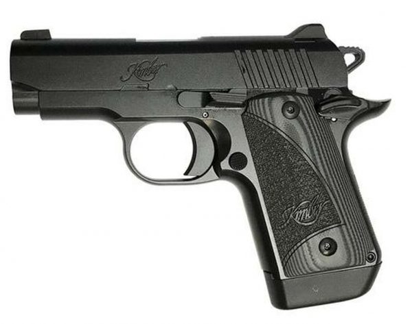 Kimber Micro 9 Full Black, Night Sights & G10 Grips 7rd Mag - Image 2