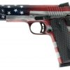 Citadel 1911-A1 FSP Flag Cerakote 45 ACP 5" Barrel, Black G10 Grips, 8 RD, USA Flag Finish - Image 2