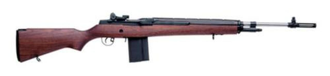 Buy Springfield M1a Standard 308 Win Walnut Stock Ss Loaded 22″ Semi