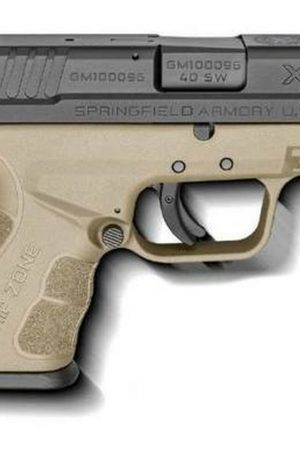 Springfield XDG Mod.2 Sub-Compact .40 Smith and Wesson 3 Inch Barrel Flat Dark Earth Two 9 Round Magazines