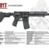Springfield Saint Pistol 5.56/.223, 9.6" Barrel, M-LOK, Blade Brace, Black, 30rd - Image 2