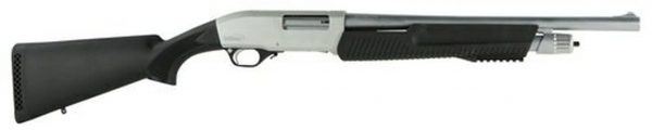 TriStar Cobra II, Pump-Action 12 Ga, 18.5" Barrel, 3", 5rd, Nickel