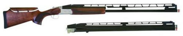 Tristar Trap Shotgun Combo, 12 Ga, 34", 2.75 Chamber, Walnut Stock