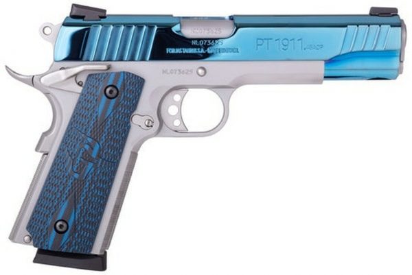 Buy Taurus 1911 45 ACP 5" Barrel VZ Grip SS/Blue PVD Finish online