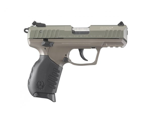 Ruger SR22 TALO Limted Edition 22LR 3.5" Barrel Elite Earth Cerakote Frame, Jungle Green Slide