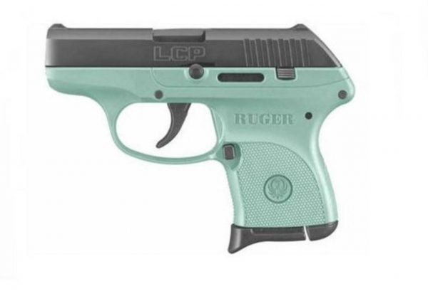 Ruger LCP .380 ACP, 2.75" Barrel, Turquoise, 6rd