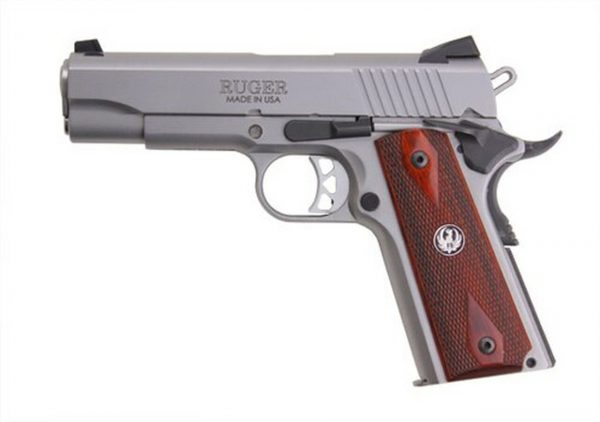 Ruger SR1911 Compact Commander 45 ACP, SS, 4.25" - Image 2