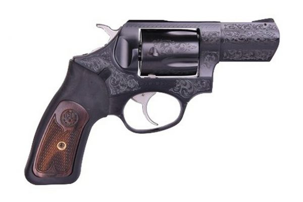 Ruger SP101 TALO Engraved 357 Mag/38 Special, 2.25" Barrel, Deep Blue Finish, 5rd