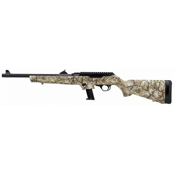 Ruger PC9 Carbine 9mm 16" Fluted Barrel Badlands Camo 15rd Mag