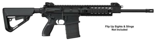 Sig 716 Patrol Rifle, .308 Win, 16", 6-Pos Stock, 20rd, Black Hard Coat Anodized