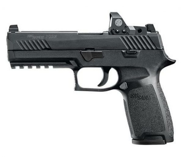 Sig P320 Full Size RX Double 9mm, 4.7" Barrel, No Manual Safety, Romeo1 Red Dot, 2x17rd Mags