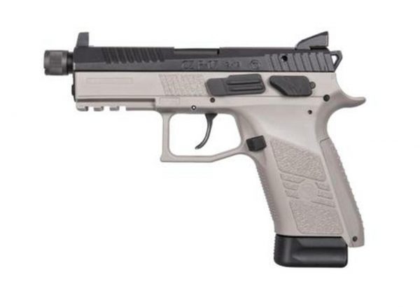 CZ P-07 9mm,, , Urban Grey Frame, Black Slide, Suppressor Ready, NS,, 10 rd
