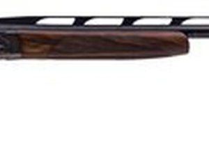 CZ, All-American Single Trap, Over/Under, 12 Gauge, 3" Chamber, 32" Chrome Lined, Black, Walnut Stock, Beaver-Tail Forend, 14.5"-15.5" Length of Pull, Adjustable Comb, 2 Rounds