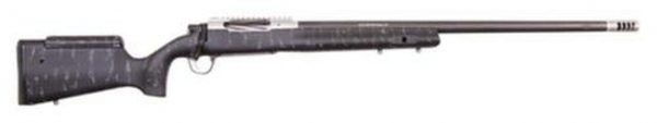 Christensen E.L.R. 6.5 Creedmoor 26" 1/8 Carbon Fiber LR Hunter Black, Gray Webbing Stock - Image 2