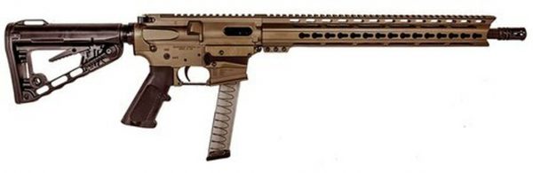 Diamondback DB9, 9mm, 16", 31rd, Rogers Super-Stoc, Burnt Bronze