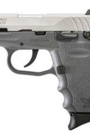 SCCY CPX-1, 9mm, 3.1", 10rd, Gray Frame, Stainless Steel