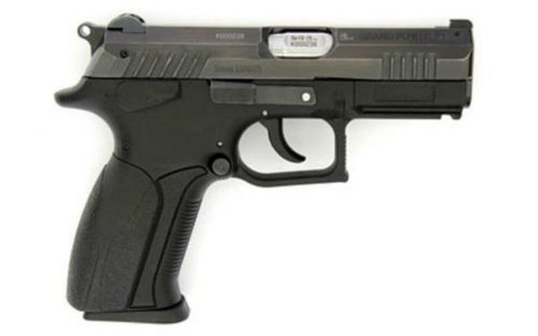 Grand Power P1 Pistol, 9mm, 3.7", 15rd, Polymer frame, Blued Steel Slide