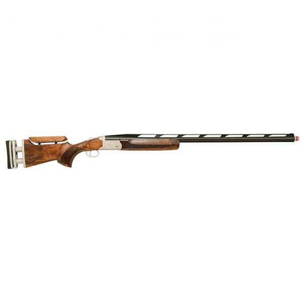 TriStar TT-15A Mono Trap 12 Ga, 34" Barrel, Silver, Adj Comb Stock, Walnut, 3 Ext Chokes, 2rd