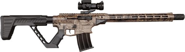 Rock Island VR80 12 Ga 20", 3" Realtree Timber Fixed Thumbhole Stock Black Right Hand, 5 rd