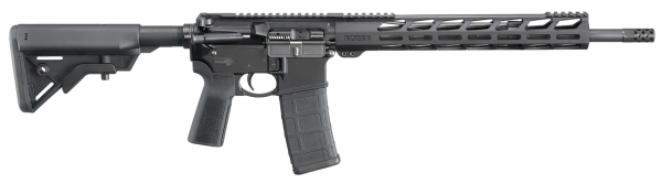 Ruger AR-556 .223/5.56, 16.1" Barrel, B5 Bravo Stock, B5 Grip, M-LOK, Black, 30rd