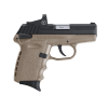 SCCY Industries CPX-1 RD 9mm 3.10" 10+1 Black Nitride Stainless Steel Slide Flat Dark Earth Polymer Grip CTS-1500 Red Dot