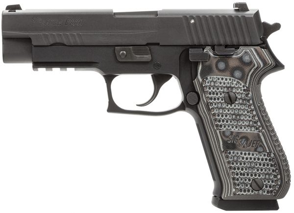 Sig P220 Extreme 45 ACP 4.4" Barrel Custom G-10 Grips, Night Sights, 8 Rd Mag - Image 2