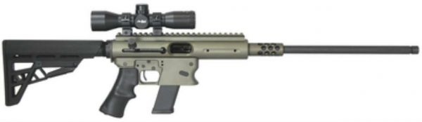 Aero Survival Rifle, 10mm, 16.25", 4x Scope, Collapsible Stock, 10rd OD Green