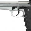 Beretta 92FS Brigadier, 9mm, 4.9", 15rd, Inox Finish - Image 2