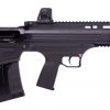 American Tactical, Bulldog, Semi-automatic Shotgun, Bullpup, 12 Ga 3", 18.5" Barrel, Iron Sights, AR Style Charging Handle, 3-Piece Choke Tube Set, Adjustable Cheek Rest, Picatinny & M-Lok Rail, 5Rd, Black