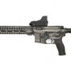 CMMG Resolute AR-15, .223/5.56, Battle Worn Titanium Finish, Meprolight RDS Optic