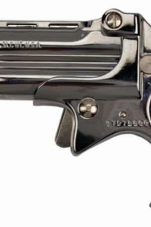 Cobra Long Bore 9mm, 3.5", Chrome Finish, Black Grips, 2rd
