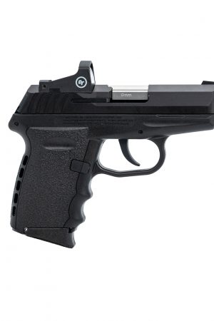 SCCY CPX-2 Red Dot 9mm 3.1" Barrel, Black Polymer Grip/Frame Grip, 10rd, Crimson Trace Red Dot
