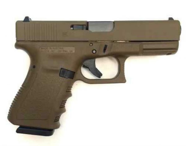 Glock 22 G3, .40 S&W, Full Flat Dark Earth Cerakote Finish, FS, 15 Rd